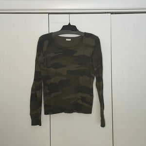 Garage camo sweater